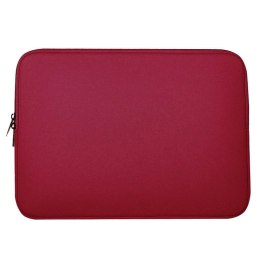 Uniwersalne etui torba na laptopa 15,6'' wsuwka tablet organizer na komputer czerwony